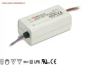 Mean Well APV-12-12 Napájecí zdroj pro LED 12V 12W