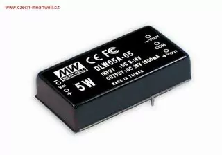 Mean Well DLW05A-05 Měnič DC/DC modulový 5W +-5V