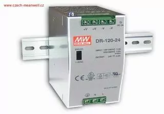 Mean Well DR-120-12 Zdroj na DIN 120W 12V