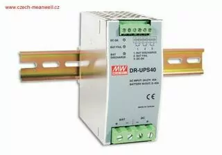 Mean Well DR-UPS40 UPS modul na DIN lištu