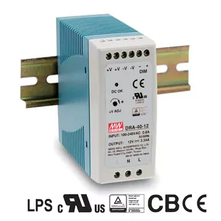 Mean Well DRA-60-12 Napájecí spínaný zdroj na DIN