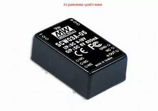 Mean Well SCW03A-05 Měnič DC/DC modulový 3W 5V