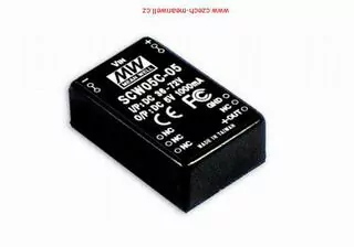 Mean Well SCW05A-05 Měnič DC/DC modulový 5W 5V