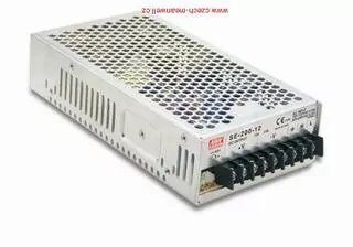 Mean Well SE-200-12 Spínaný zdroj uzavřený 200W 12