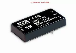 Mean Well SLW05A-05 Měnič DC/DC modulový 5W 5V