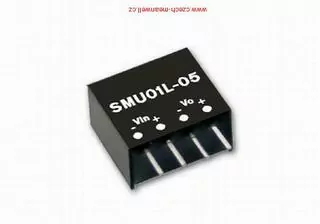 Mean Well SMU01M-05 Měnič DC/DC modulový 1W 5V