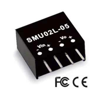 Mean Well SMU02L-05 Měnič DC/DC modulový 2W 5V