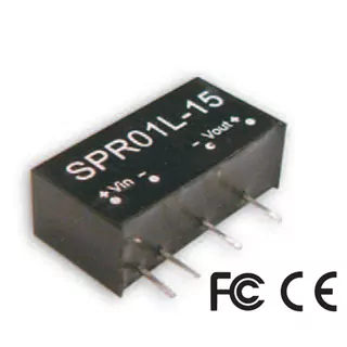 Mean Well SPR01L-05 Měnič DC/DC modulový 1W 5V
