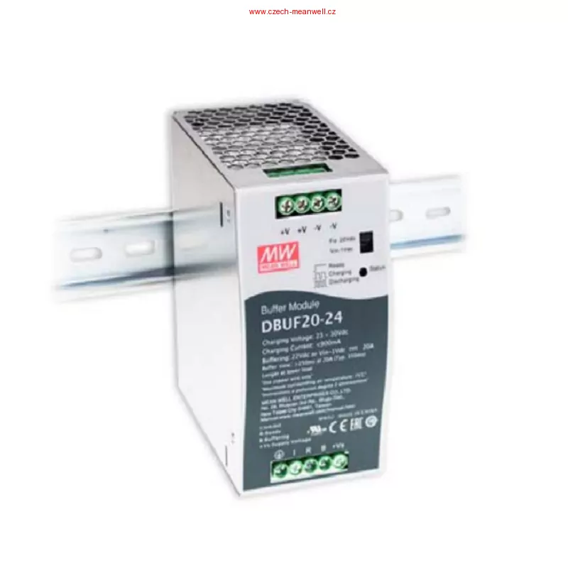 Mean Well DBUF20-24 Nabíjecí modul 24V na DIN