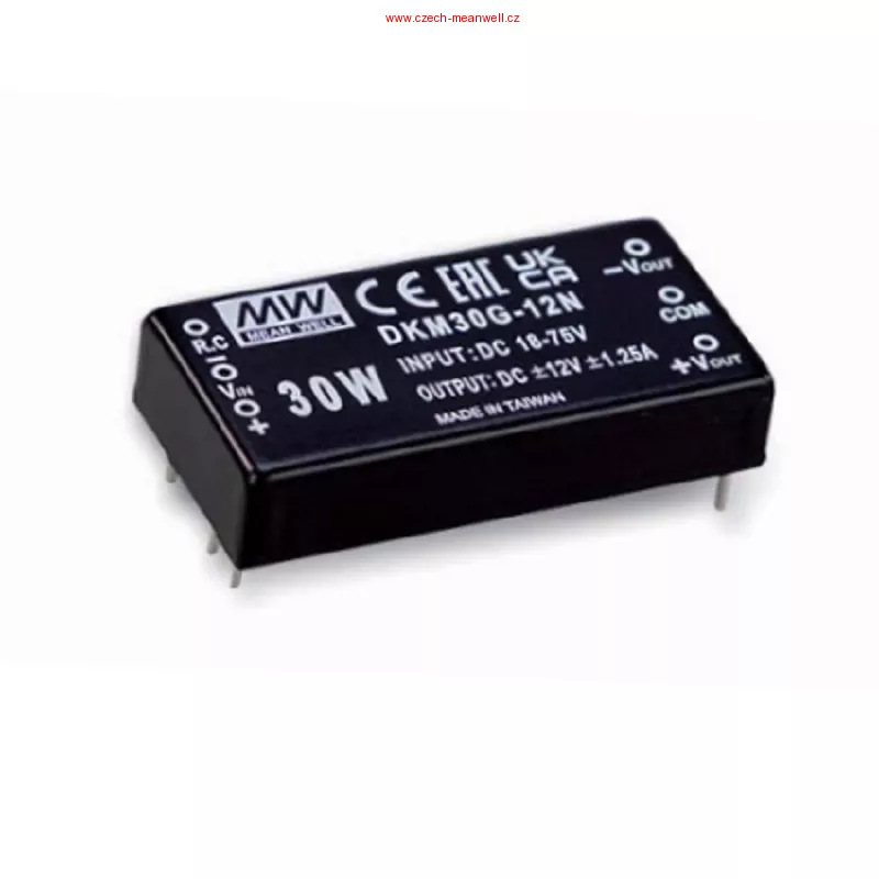Mean Well DKM30G-12N Měnič DC/DC 30W 12V