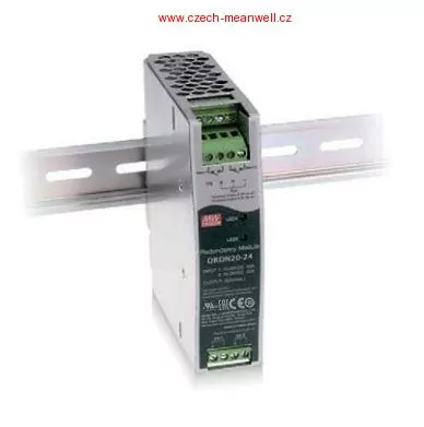 Mean Well DRDN20-24 Redundantní modul 24V na DIN lištu