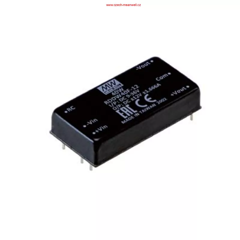Mean Well RDDW40F-12 Měnič DC/DC 40W 12V