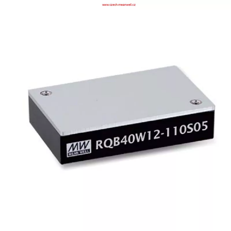 Mean Well RQB40W12-110S48 Měnič DC/DC 40W 48V