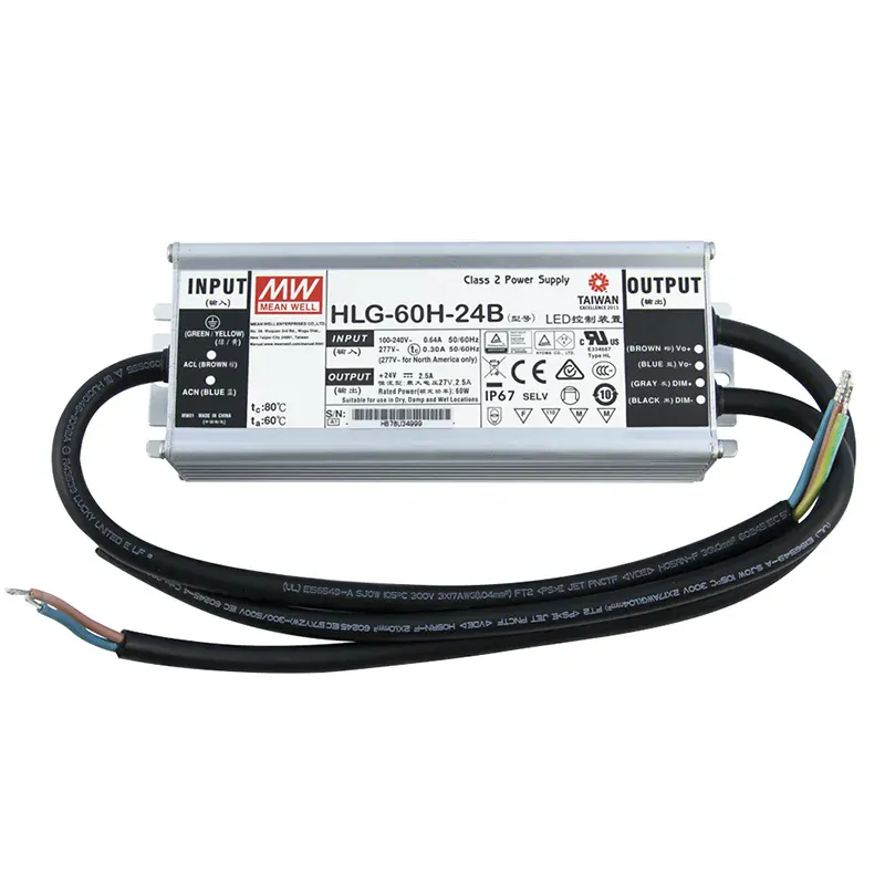 Mean Well HLG-60H-20B Stmívatelný zdroj pro LED 60