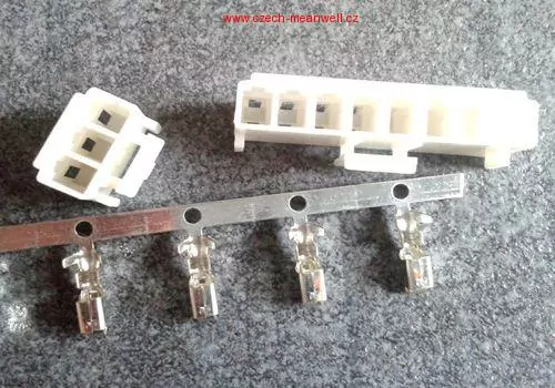 Konektory k PSC-35, PSC-60, sada 2x PVC + piny