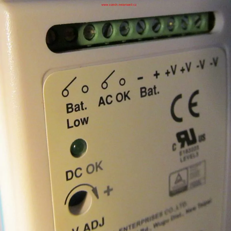 Mean Well DRC-100A Zdroj na DIN s funkcí nabíječky