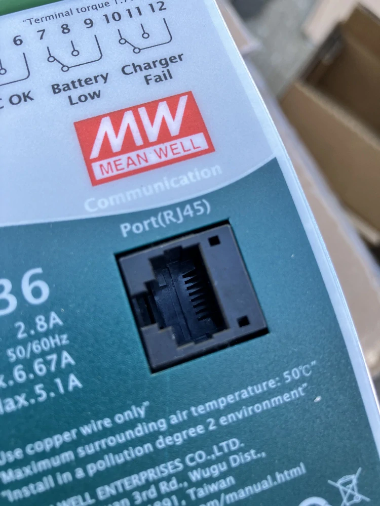 Mean Well DRS-240-48 Zdroj na DIN 240W 48V