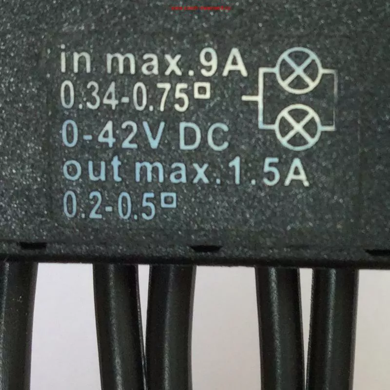 1IN6OUTCV Konektor napěťový IN9A OUT6x1.5A 0.75mm2