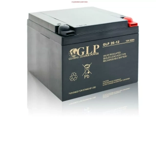 Bezúdržbový záložní akumulátor - baterie VRLA - AGM 26Ah / 12V