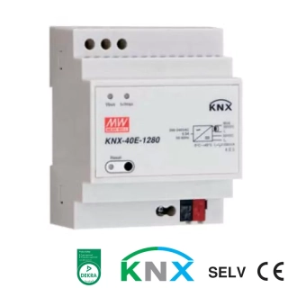 Mean Well KNX-40E-1280 Napájecí zdroj s KNX
