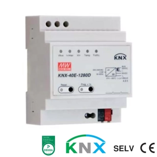 Mean Well KNX-40E-1280D Napájecí zdroj s KNX