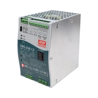 Mean Well DRS-240-12 Zdroj na DIN 240W 12V