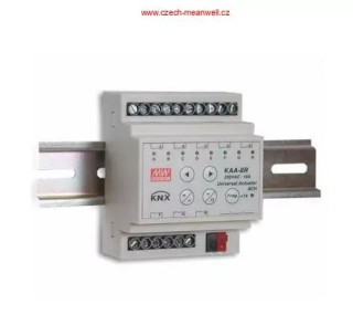 Mean Well KAA-8R-10 KNX 8kanálový actuator 10A