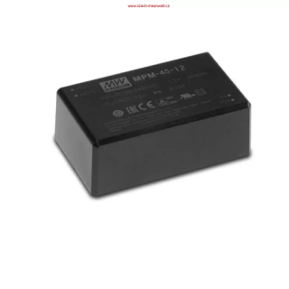 Mean Well MPM-45-48 Spínaný zdroj Medical 45W 48V