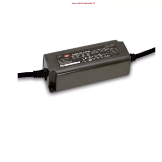PWM-60-24KN Mean Well Stmívatelný zdroj s KNX