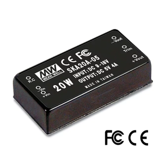Mean Well SKA20B-05 Měnič DC/DC modulový 20W 5V
