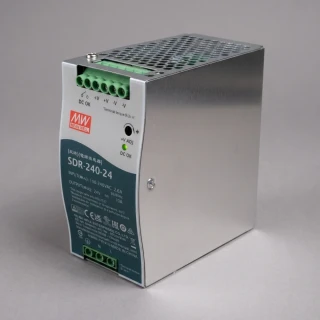 Mean Well SDR-240-24 Zdroj na DIN 240W 24V