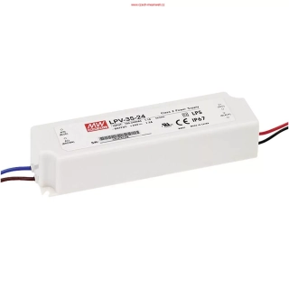 Mean Well LPV-35-12 Napájecí zdroj pro LED 35W 12V