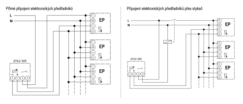 Otočný stmívač ABB 2112 U-101, 1-10V